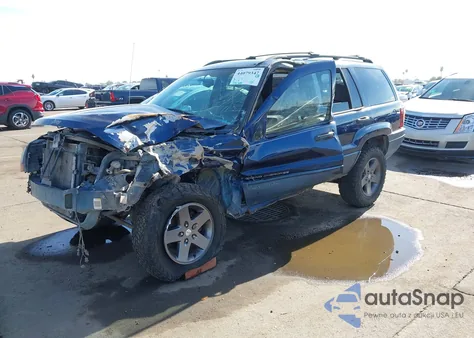 2001 Jeep Grand Cherokee Laredo z USA, uszkodzony, nr VIN 1J4GW48S11C544253